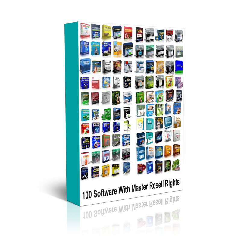 100 Software With Master Resell Rights